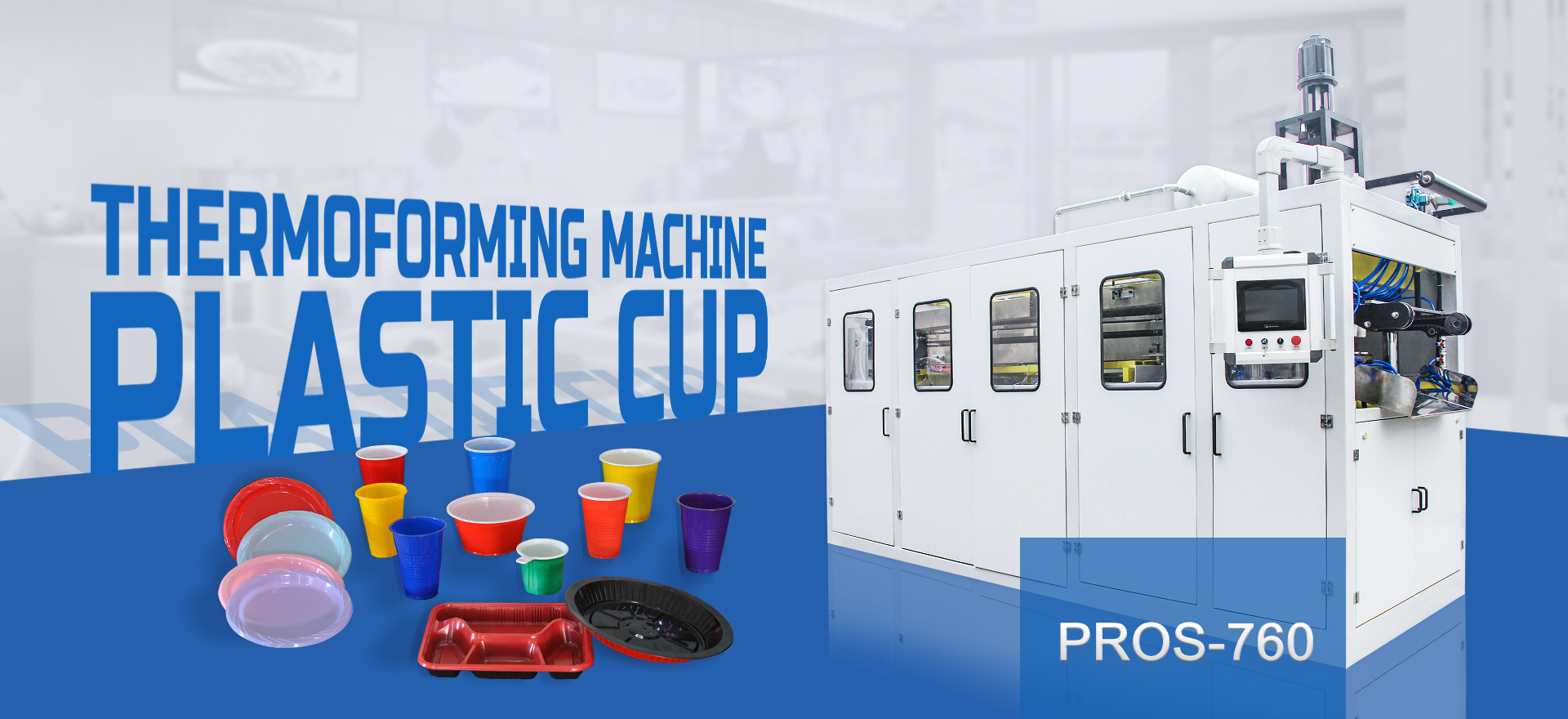 plastic cover making machine