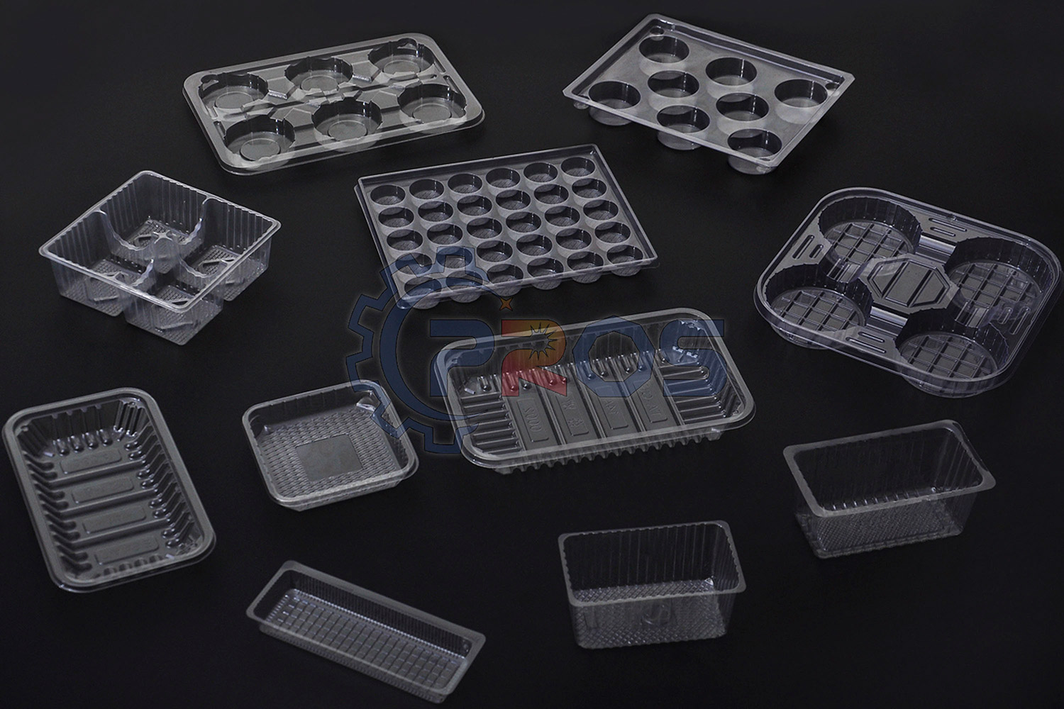 Plastic Blister Packaging Plastic Biscuit Tray