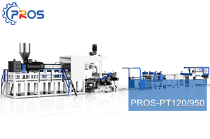 Single Screw PET Plastic Sheet Extrusion Line for PET/PLA/PP/PS Sheet 