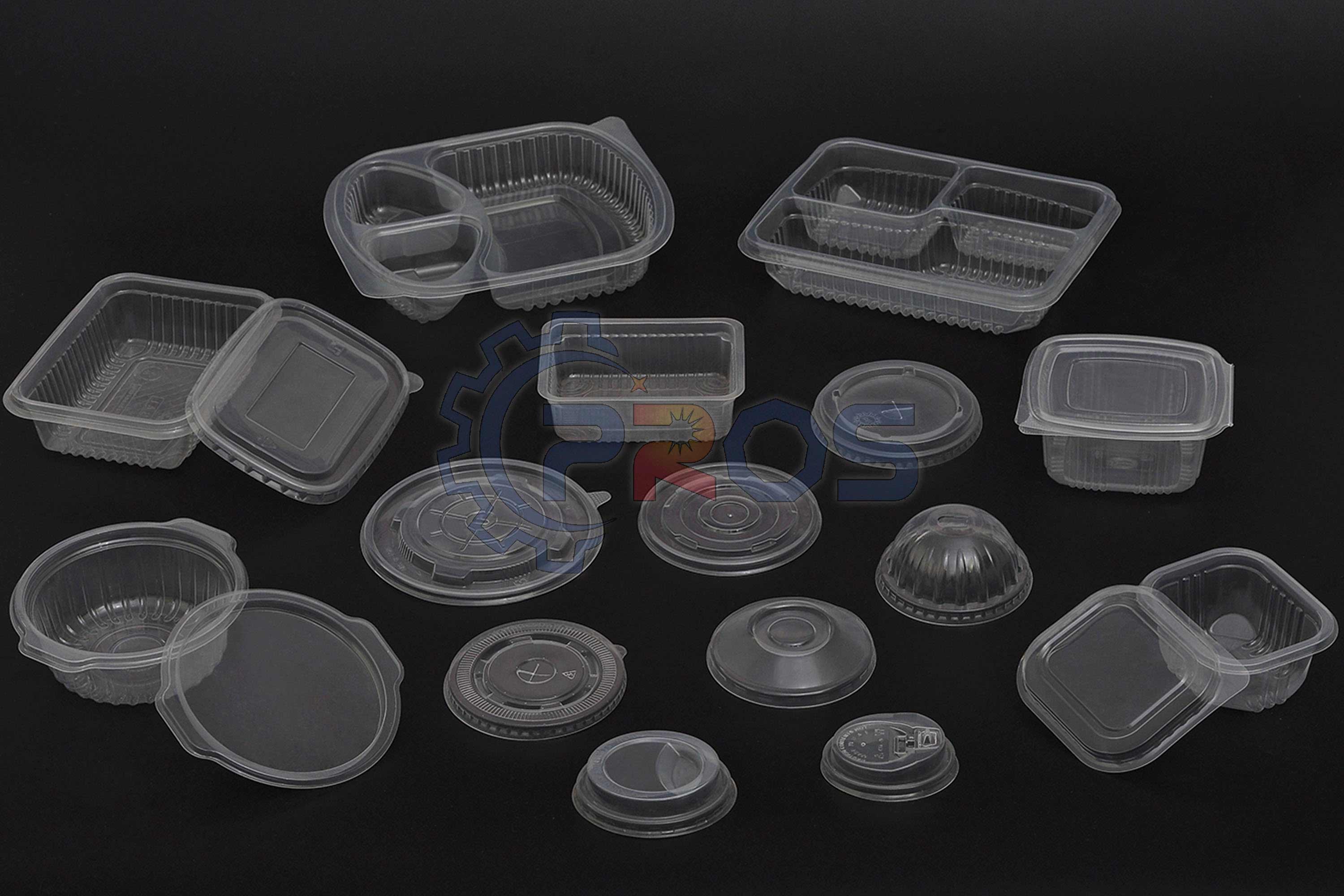 Disposable PP Takeaway Food Container with PP Lid