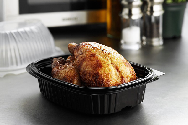 Turkey Chicken Plastic Container Plastic Thermoforme