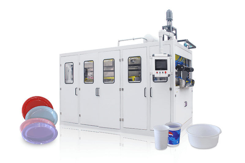 plastic cup thermoforming machine